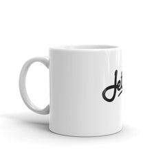 11oz White Glossy Jettly Mug Made in the USA