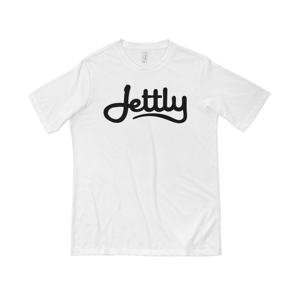 White Next Level 6200 Poly/Cotton Jettly T-Shirt