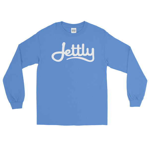 Carolina Blue Gildan 2400 Ultra Cotton Long Sleeve Jettly T-Shirt