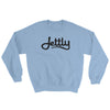 Light Blue Gildan 18000 Heavy Blend Crewneck Jettly Sweatshirt
