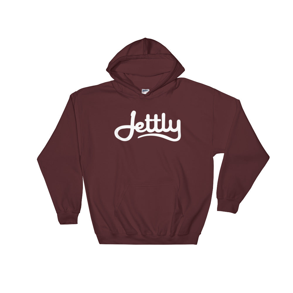 Maroon Gildan 18500 Heavy Blend Hooded Jettly Sweatshirt