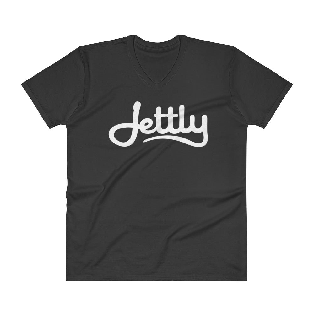 Black Anvil 982 Lightweight Fashion V-Neck Jettly T-Shirt with Tear Away Label