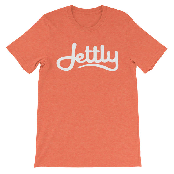 Heather Orange unisex short sleeve Jettly t-shirt