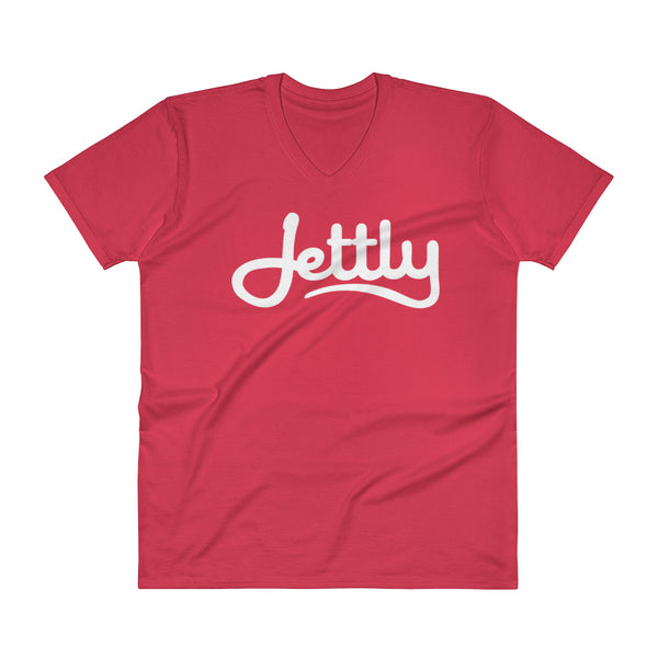 Red Anvil 982 Lightweight Fashion V-Neck Jettly T-Shirt with Tear Away Label