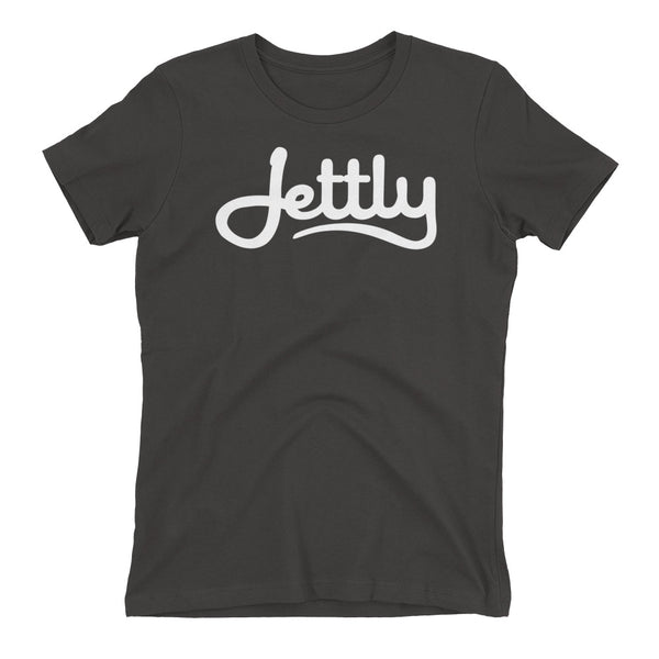 Heavy Metal Next Level 3900 Ladies' The Boyfriend Jettly Tee with Tear Away Label