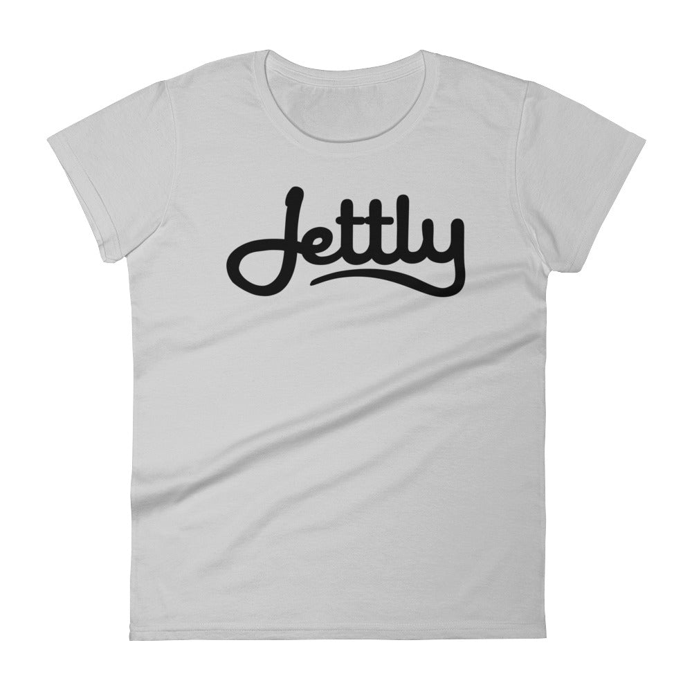 Silver Anvil 880 Ladies Ringspun Fashion Fit Jettly T-Shirt with Tear Away Label