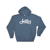 Indigo Blue Gildan 18500 Heavy Blend Hooded Jettly Sweatshirt