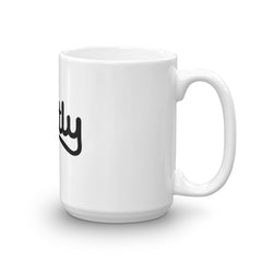 15oz White Glossy Jettly Mug Made in the USA