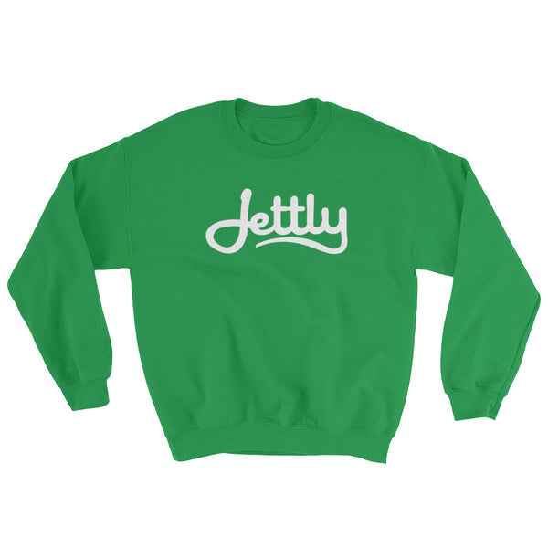 Irish Green Gildan 18000 Heavy Blend Crewneck Jettly Sweatshirt