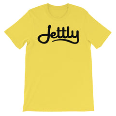 Yellow Unisex short sleeve Jettly t-shirt