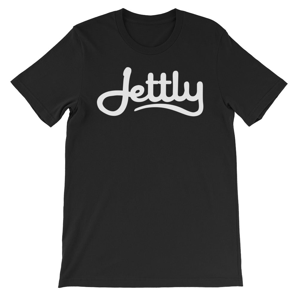 Black Unisex short sleeve Jettly t-shirt