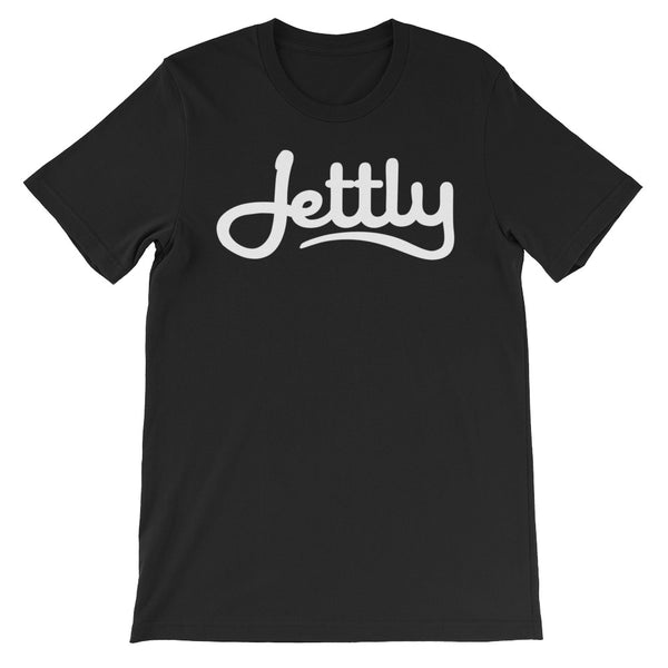 Black Unisex short sleeve Jettly t-shirt