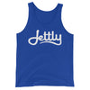 True Royal Bella + Canvas 3480 Unisex Tank Jettly Top