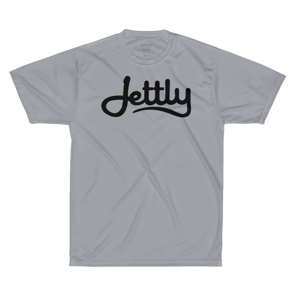 Silver Grey Augusta Sportswear 790 Performance Jettly T-Shirt