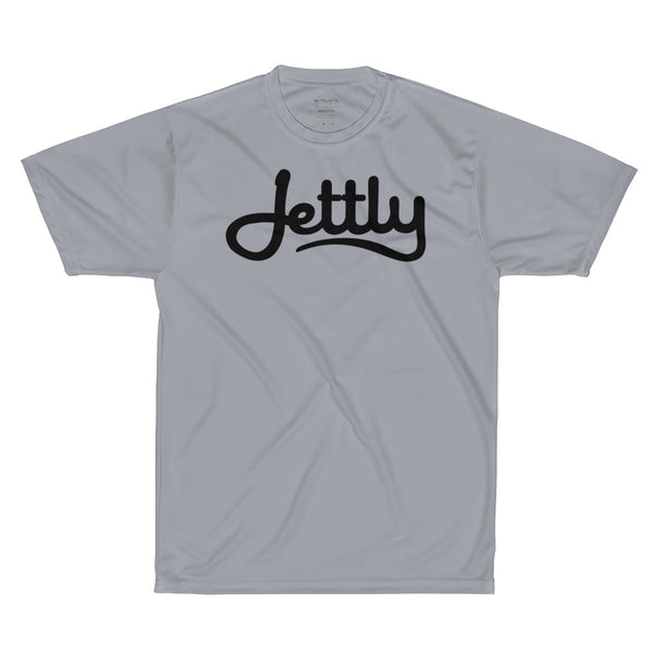 Silver Grey Augusta Sportswear 790 Performance Jettly T-Shirt
