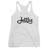 Heather White Next Level 6733 Women's Jettly tank top