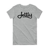 Heather Grey Alternative 1072 Short Sleeve Women Jettly T-Shirt