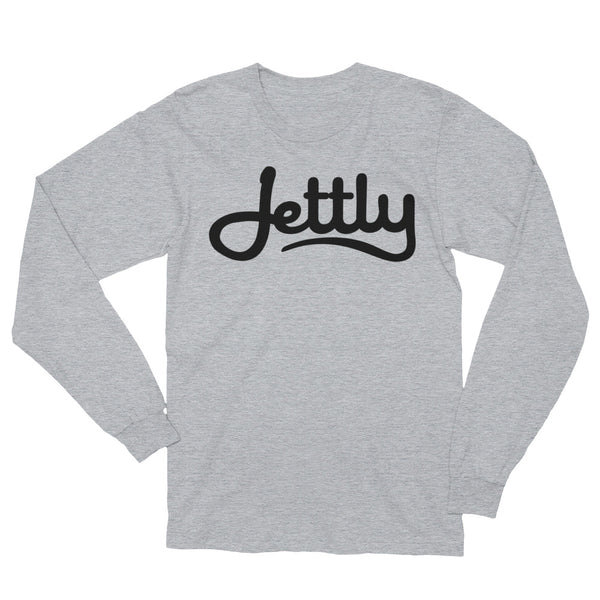 Heather Grey LA Apparel 2007 Unisex Fine Jersey Long Sleeve Jettly T-Shirt