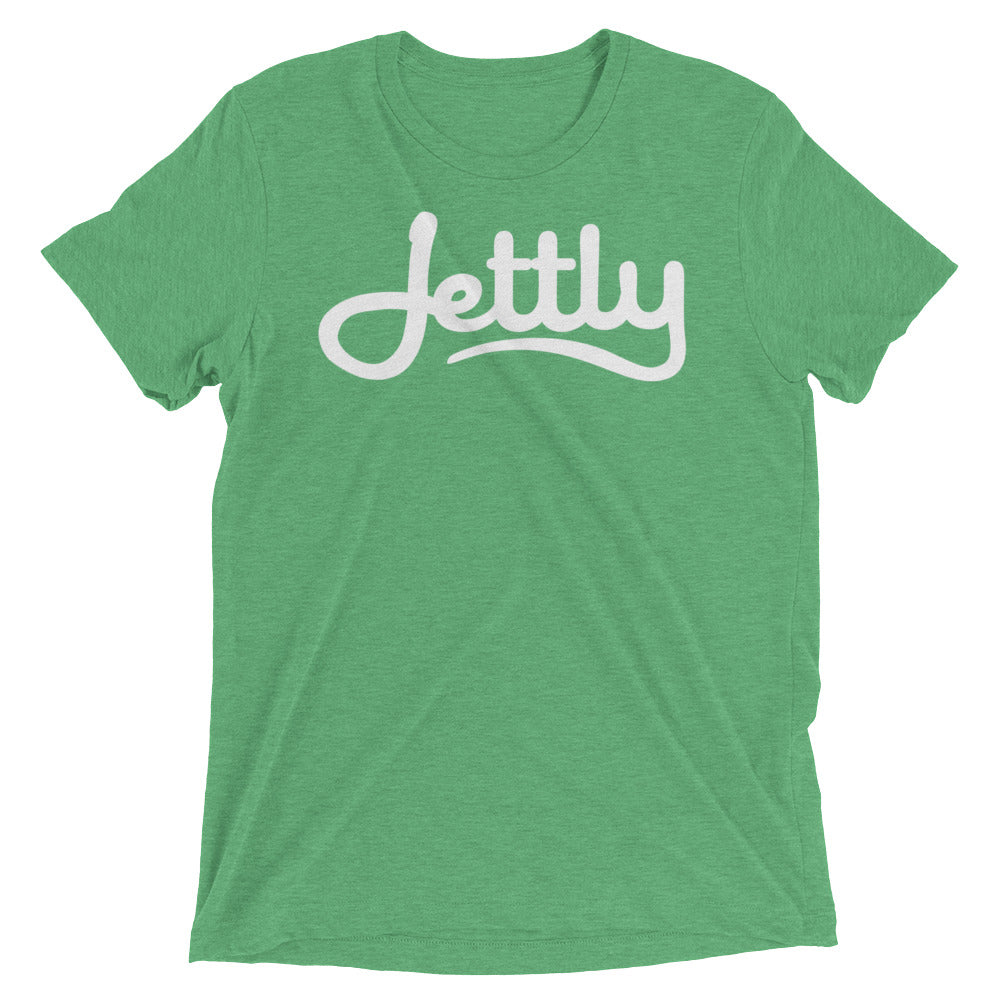Green Triblend Short sleeve Jettly t-shirt