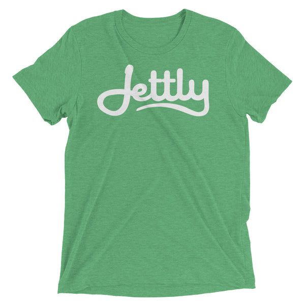 Green Triblend Short sleeve Jettly t-shirt