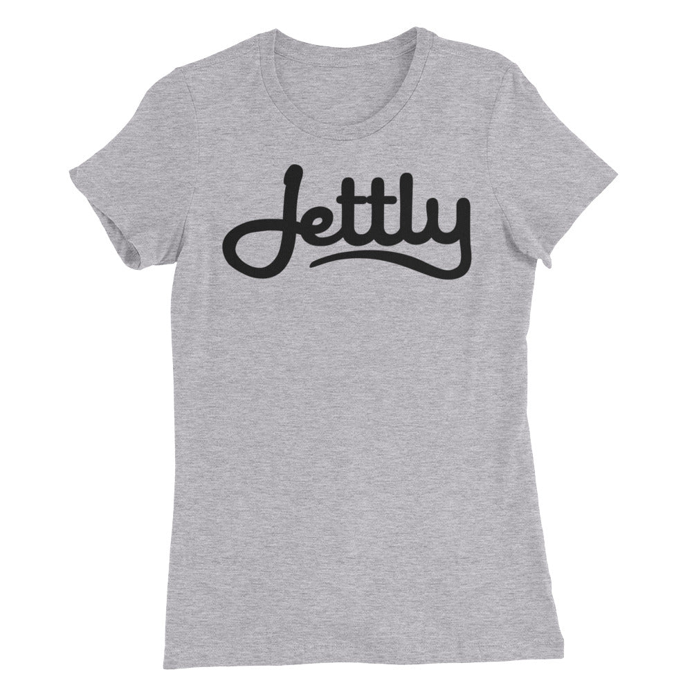 Athletic Heather Bella + Canvas 6004 Women’s Slim Fit Jettly T-Shirt