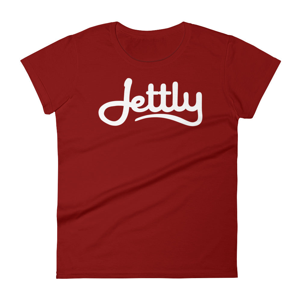 Independence Red Anvil 880 Ladies Ringspun Fashion Fit Jettly T-Shirt with Tear Away Label