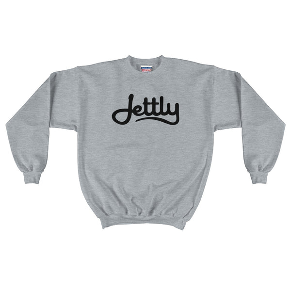 Light Steel Hanes F260 Ultimate Cotton Crewneck Jettly Sweatshirt