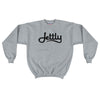 Light Steel Hanes F260 Ultimate Cotton Crewneck Jettly Sweatshirt