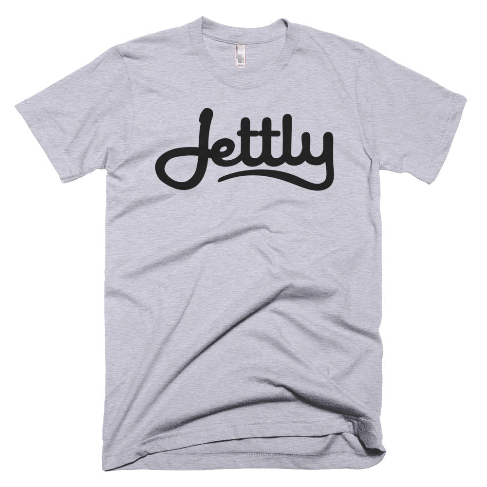 Heather Grey Short sleeve men's Jettly t-shirt