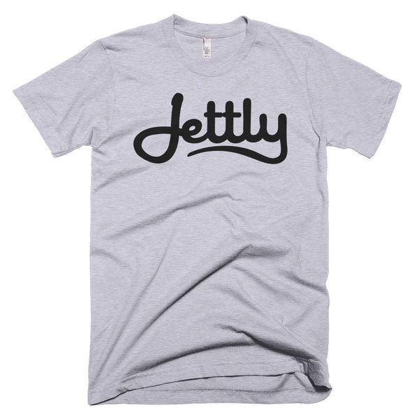Heather Grey Short sleeve men's Jettly t-shirt