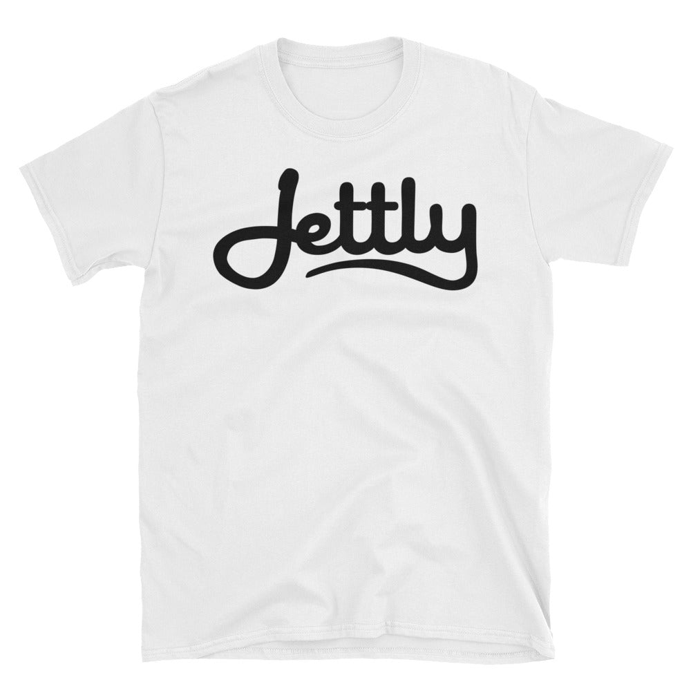 White Unisex Jettly T-Shirt