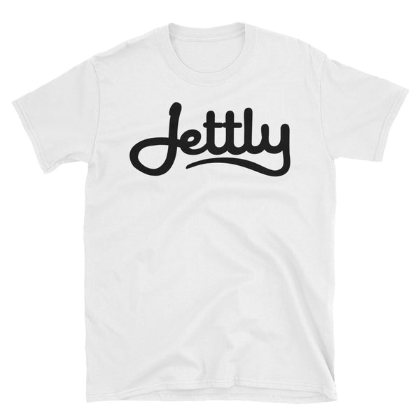 White Unisex Jettly T-Shirt