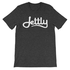 Dark Grey Heather unisex short sleeve Jettly t-shirt