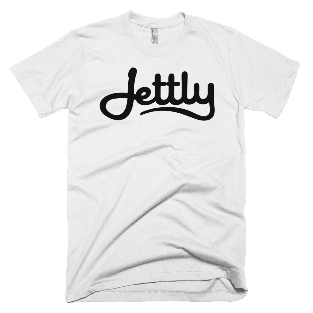 White Short sleeve men's Jettly t-shirt